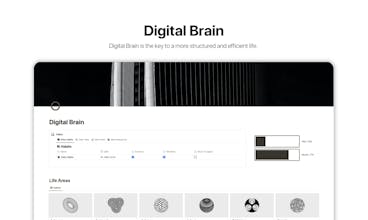The Ultimate Digital Brain | Notion gallery image