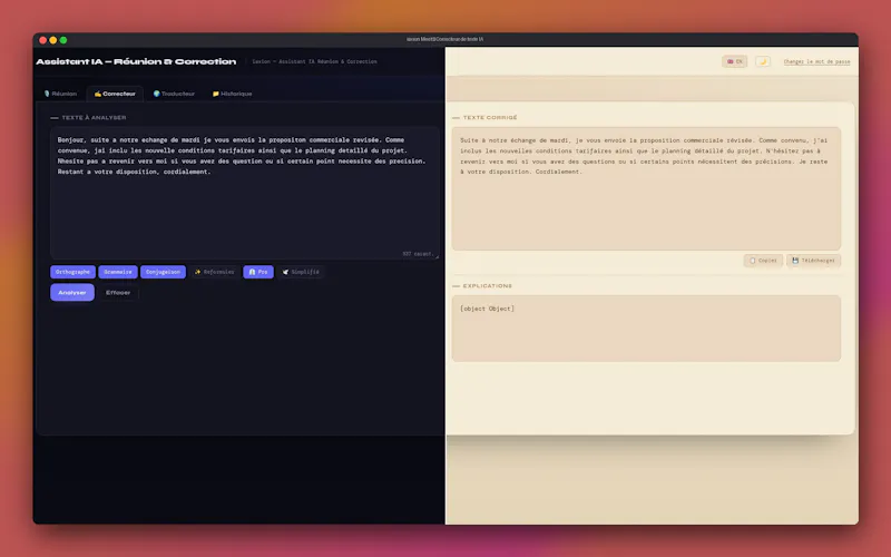 Meet — iaxion · IA Assitant for meeting screenshot 1
