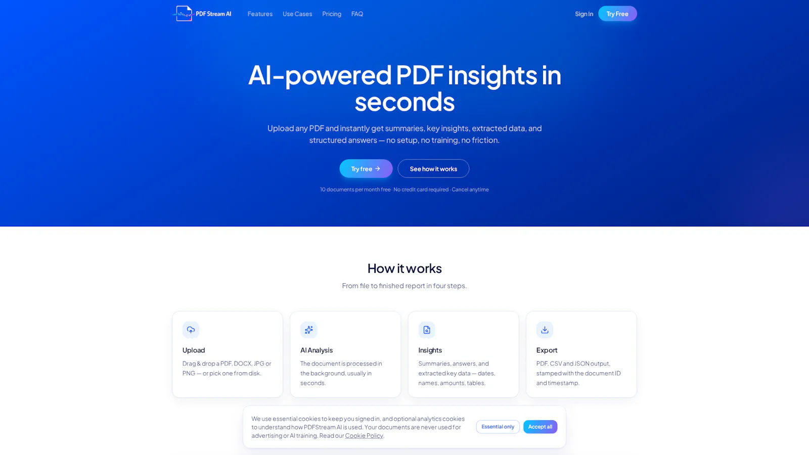 PDFStream AI screenshot 1