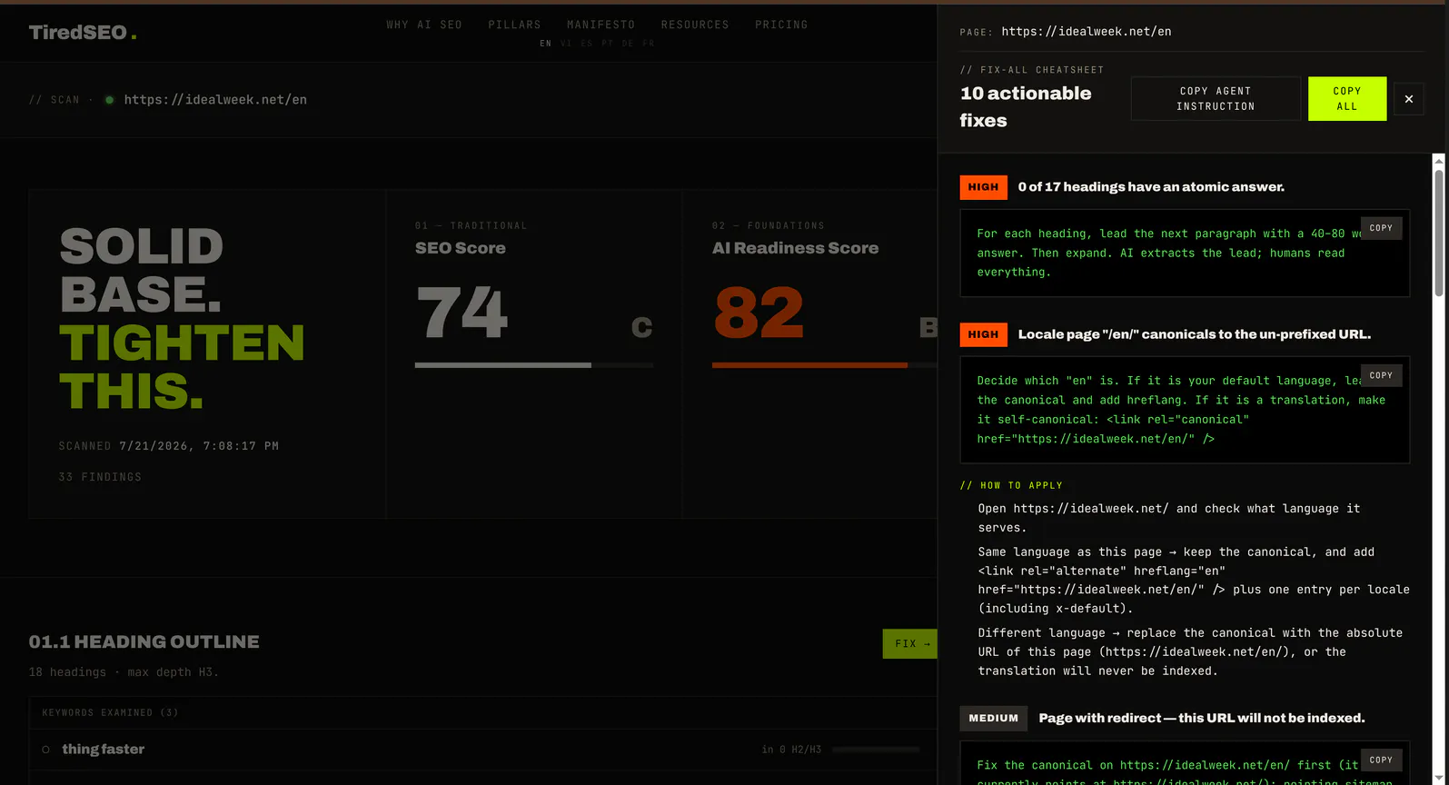 TiredSEO gallery image