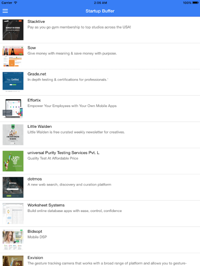 Startup Buffer gallery image