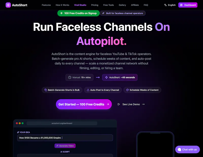 AutoShort screenshot 3