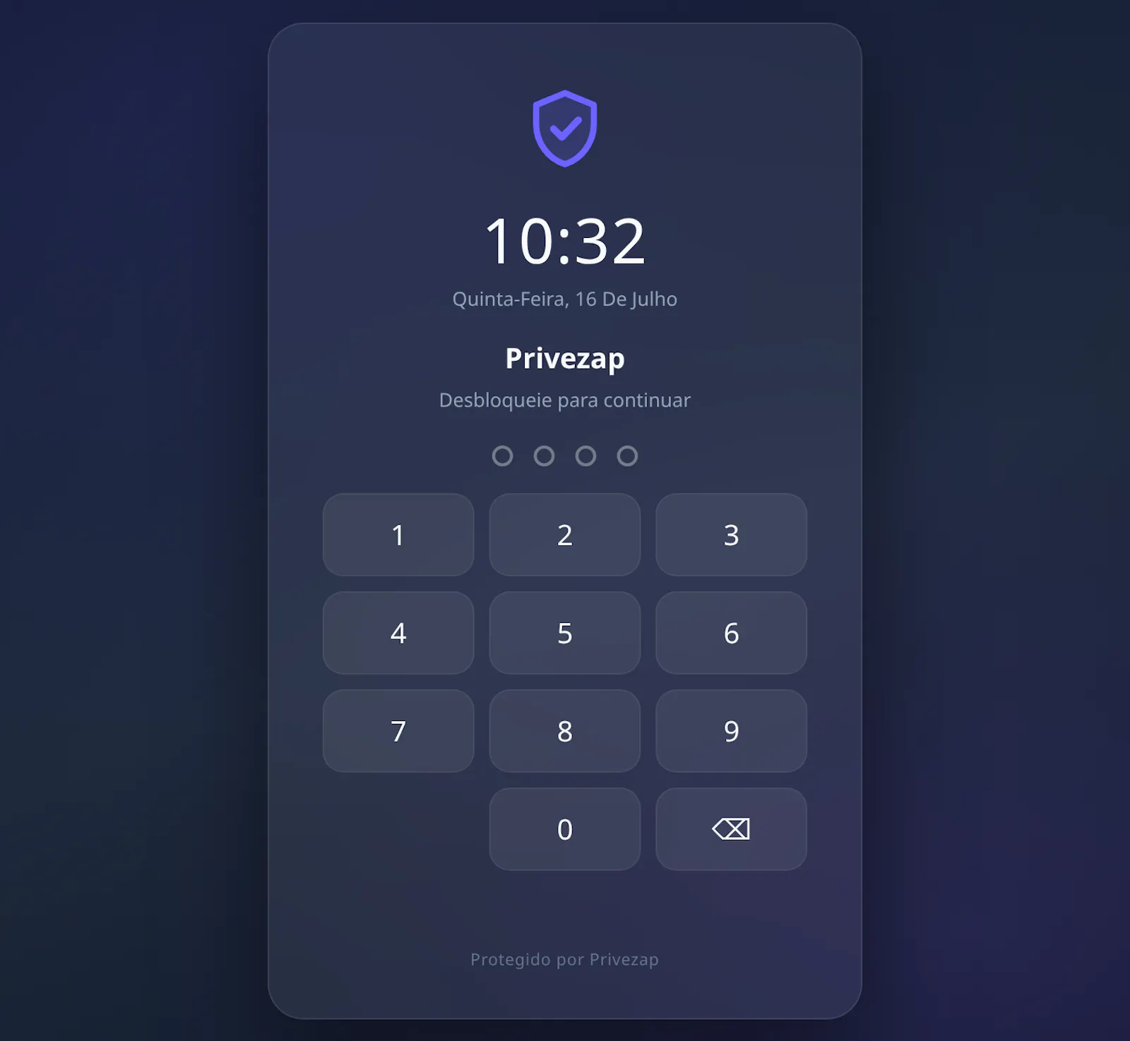 Privezap — Privacy for WhatsApp Web screenshot 2