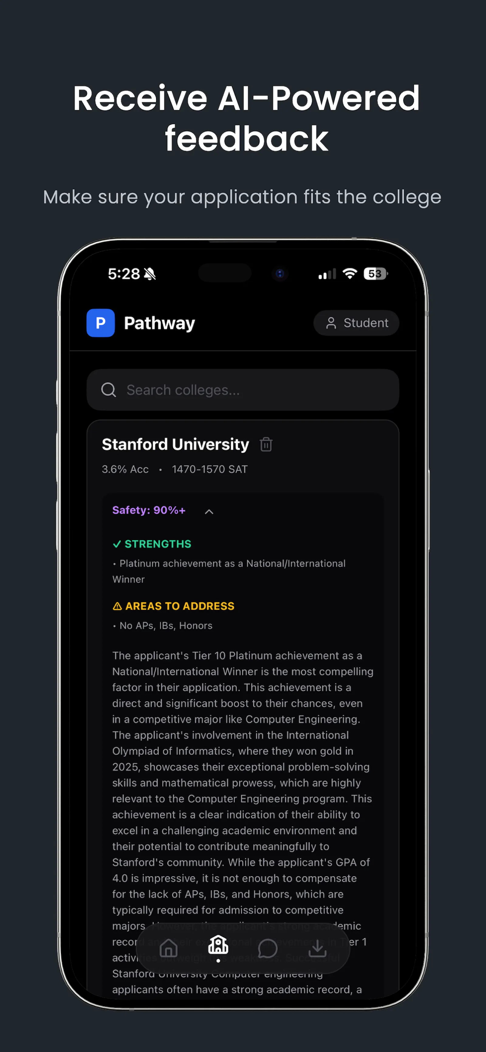 Pathway: College Admissions screenshot 4