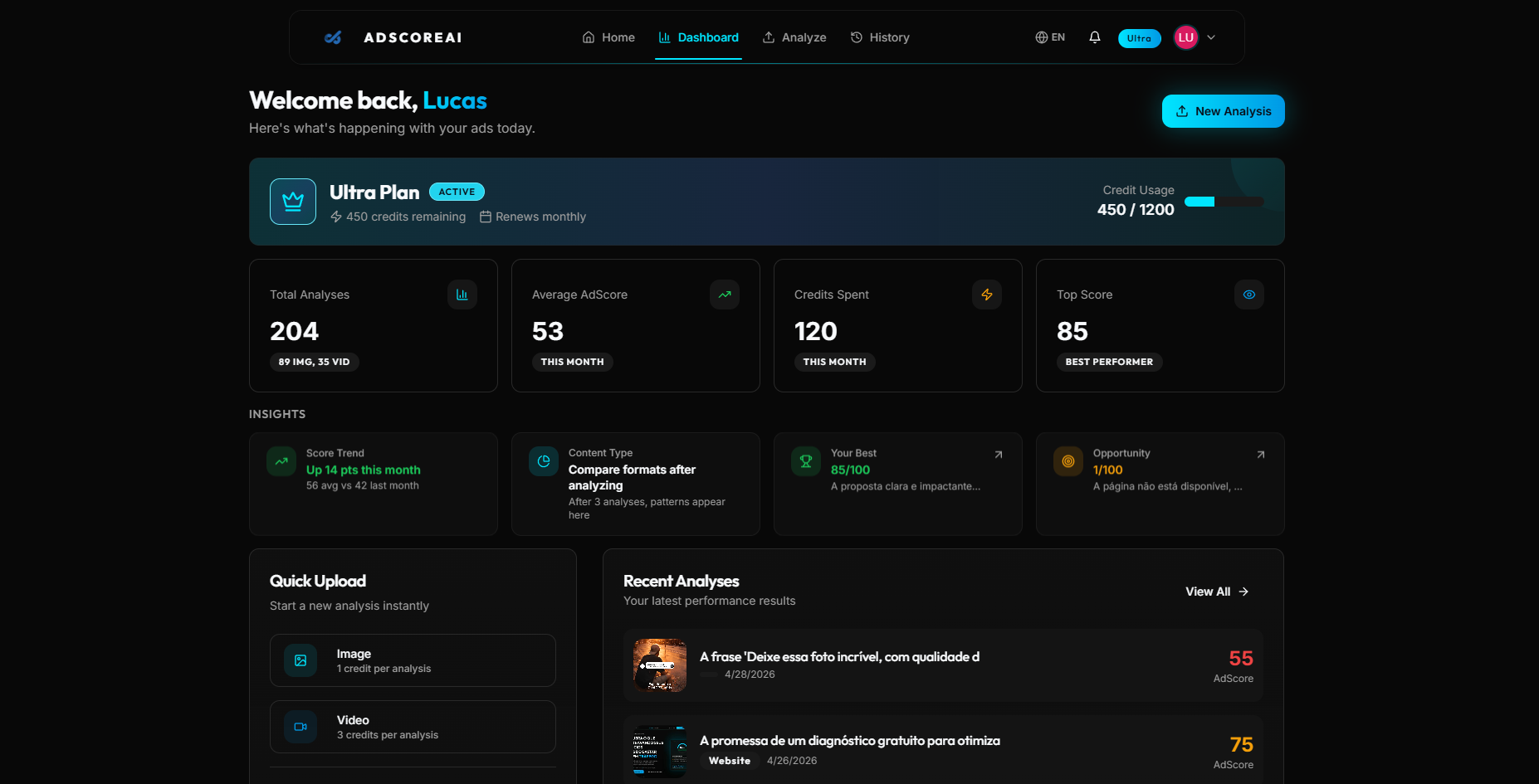 AdScoreAI gallery image