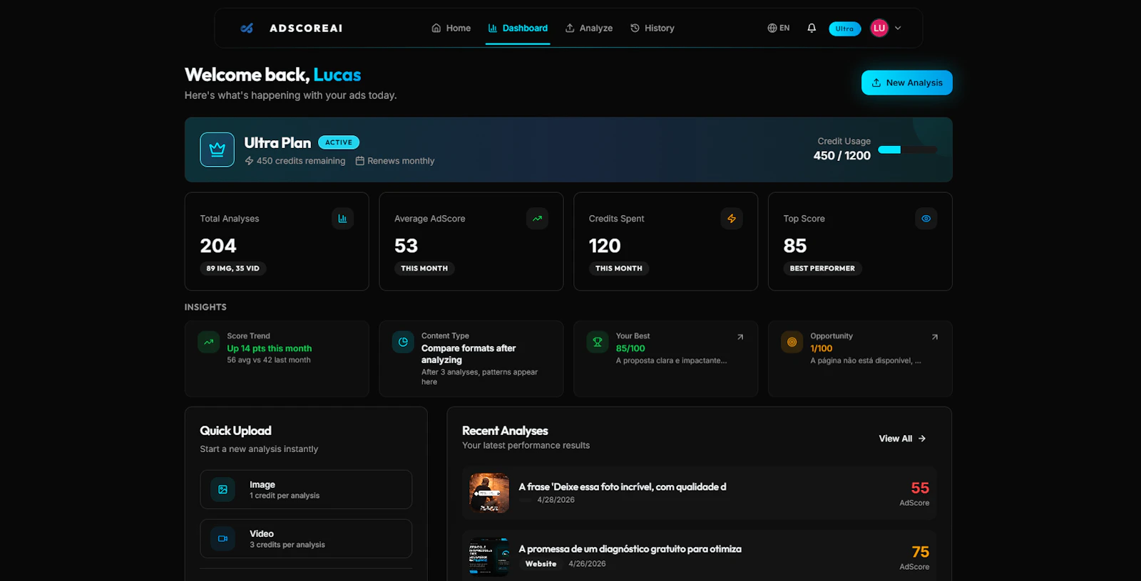 AdScoreAI screenshot 3