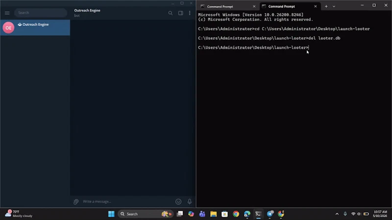 Launch-Looter screenshot 1 (video preview)