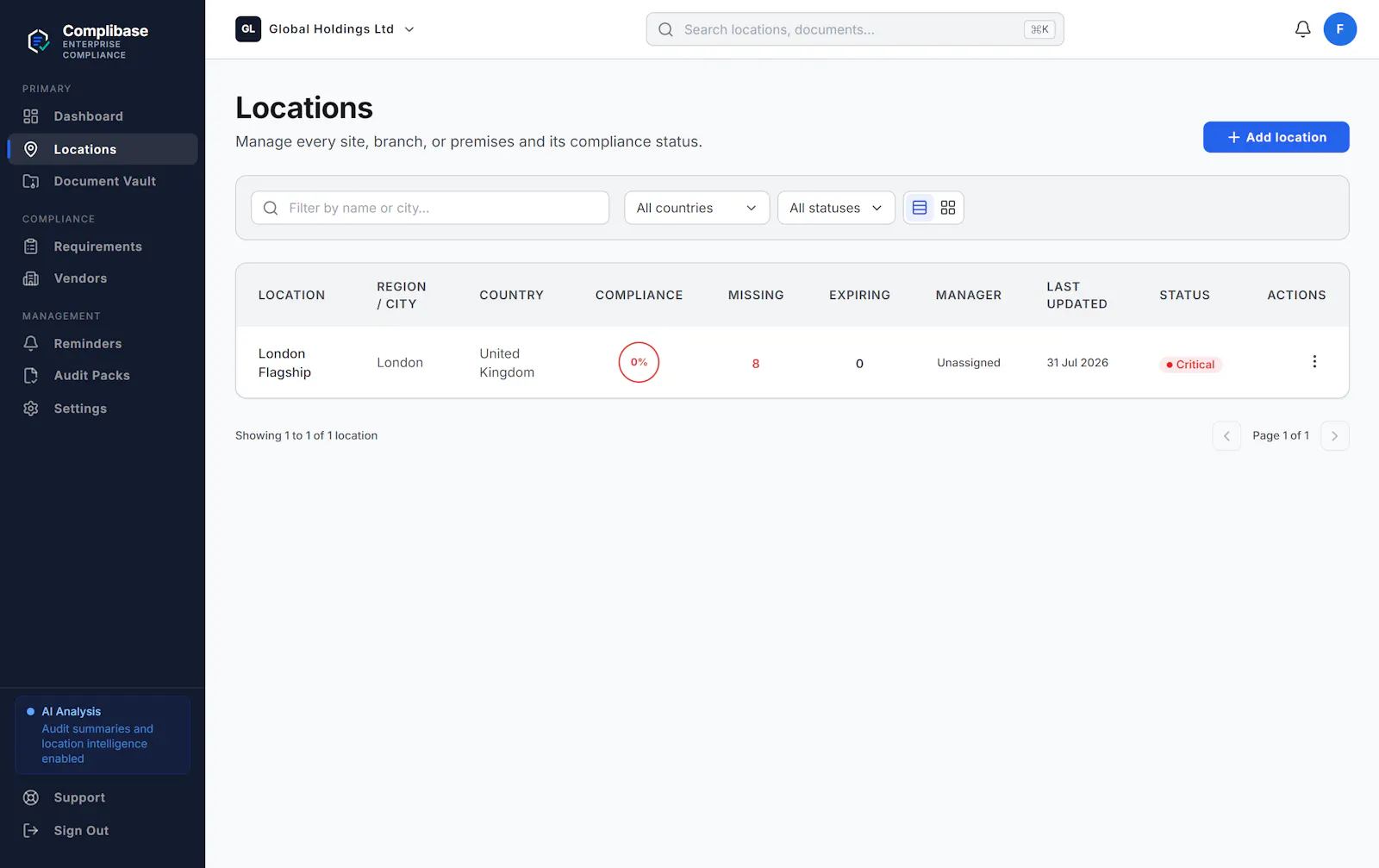 Complibase screenshot 4