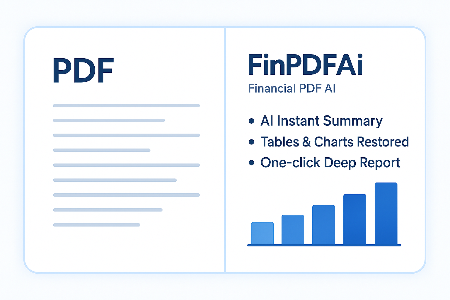 Finpdfai - Convierta los densos PDF financieros en información lista para decisiones. media 2