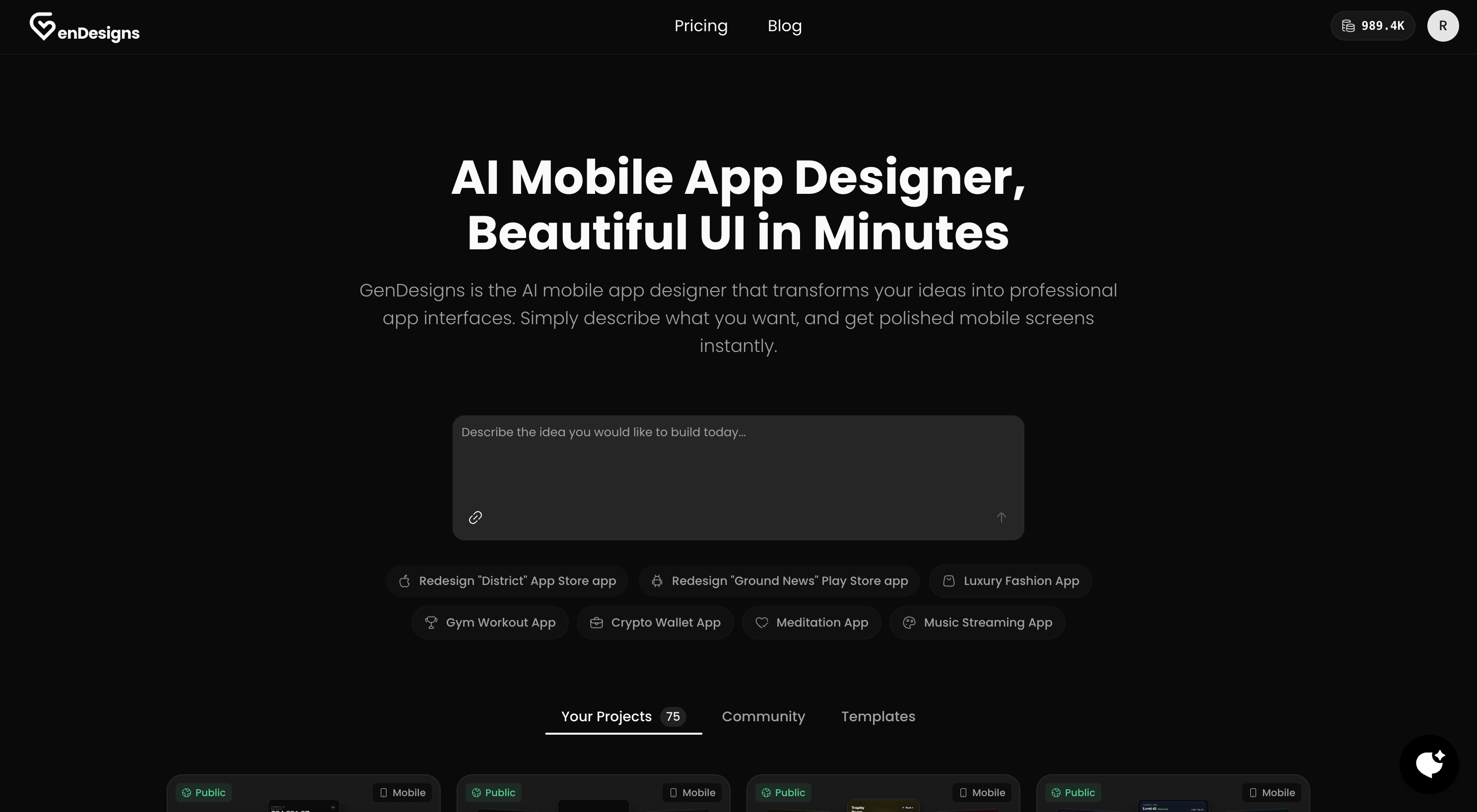 GenDesigns AI gallery image