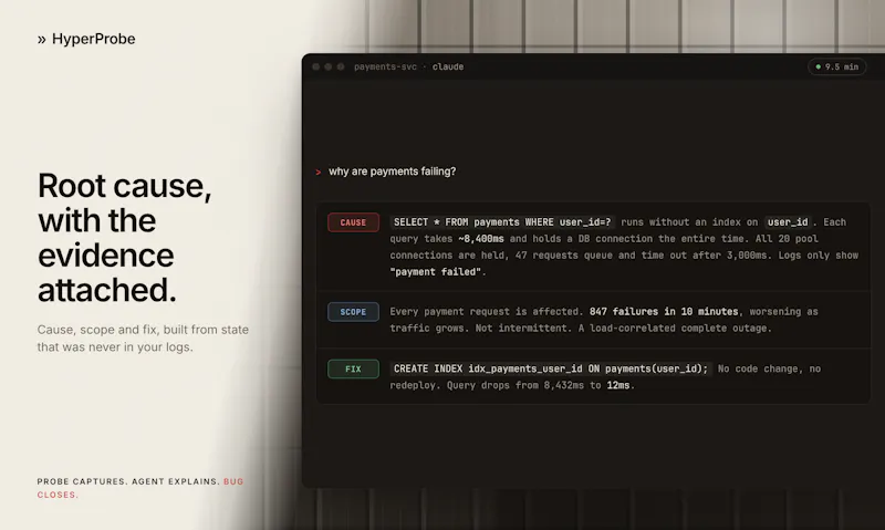Hyperprobe screenshot 2