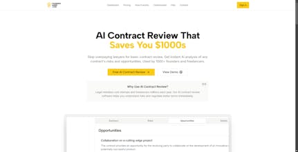 FoundersAgree - AI Contract Review gallery image