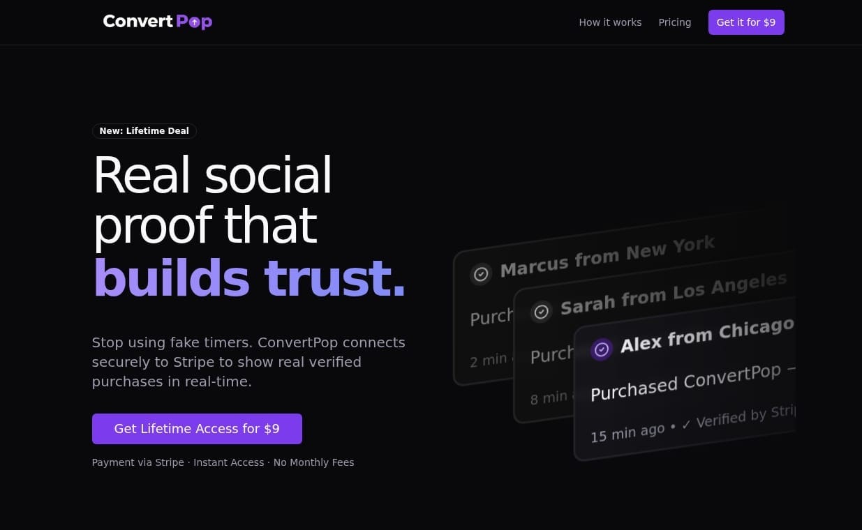 ConvertPop - Main product screenshot demonstrating key features and user interface