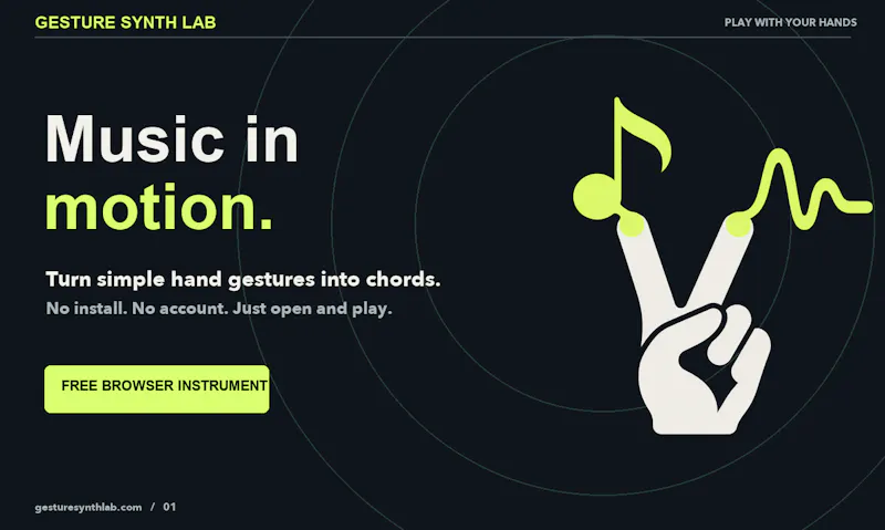 Gesture Synth Lab screenshot 3