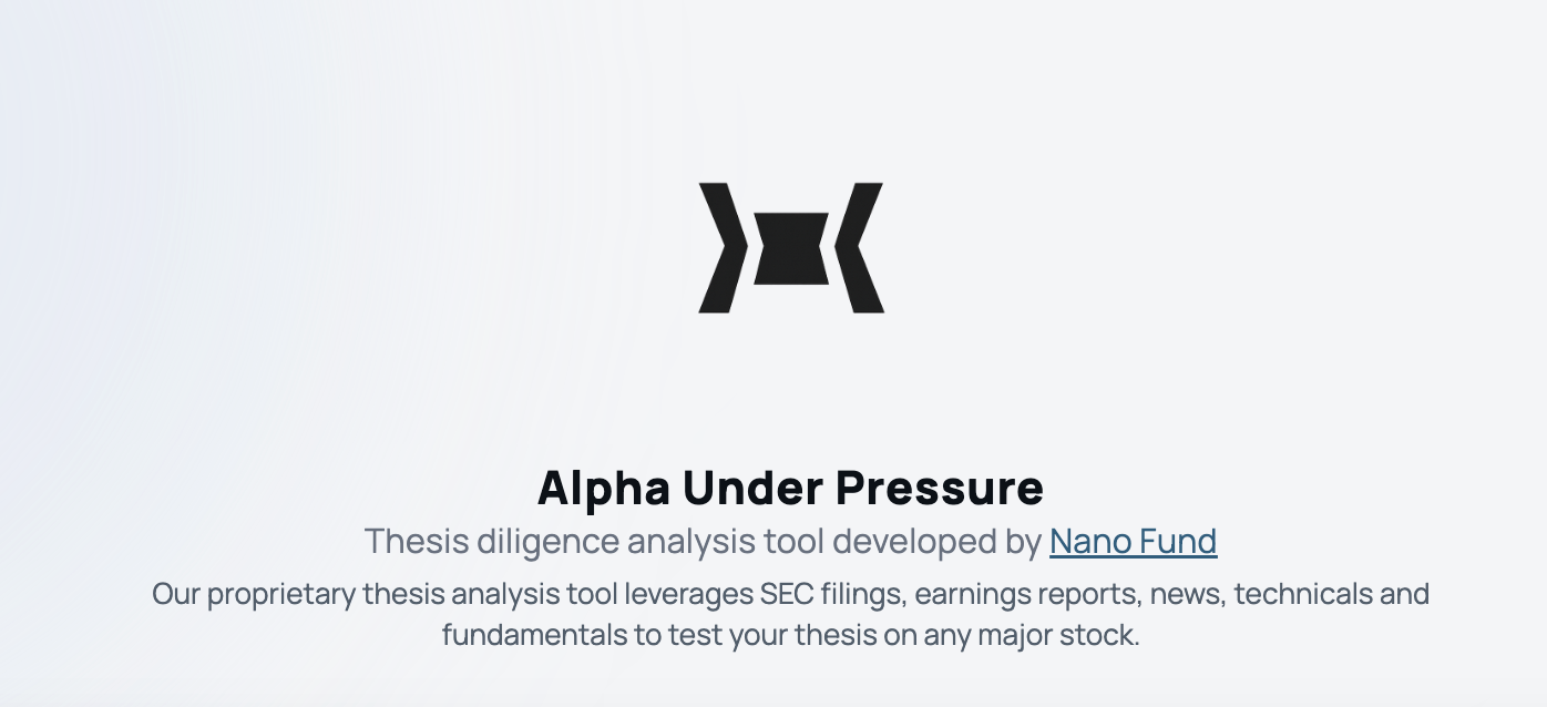 Alpha Under Pressure gallery image