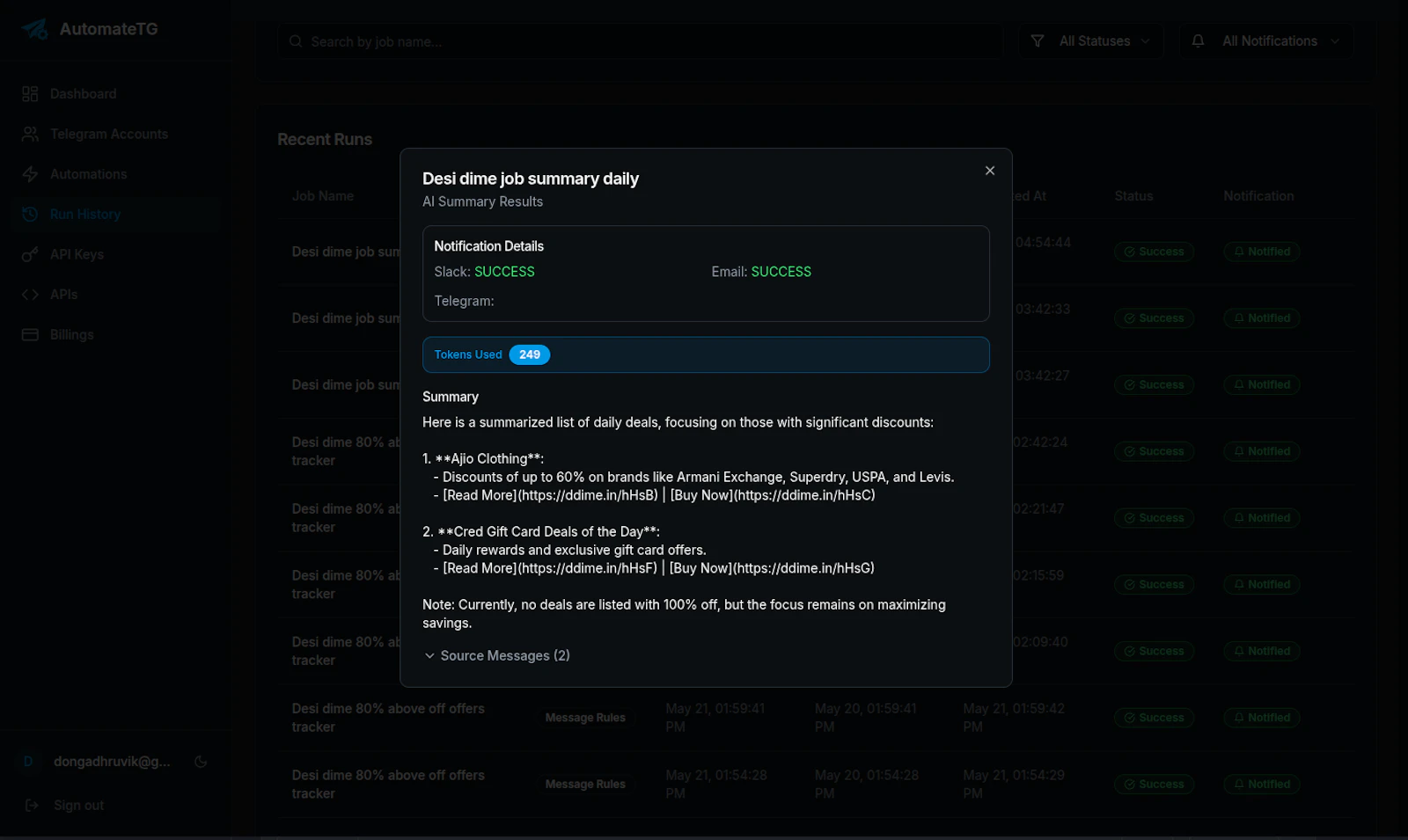 AutomateTG screenshot 7