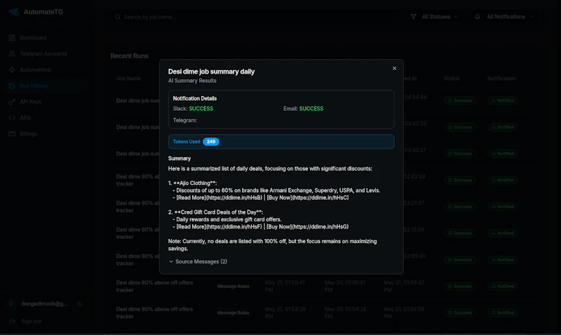 AutomateTG screenshot 7