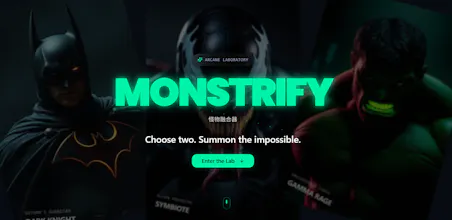 Monstrify: AI Fusion Lab gallery image
