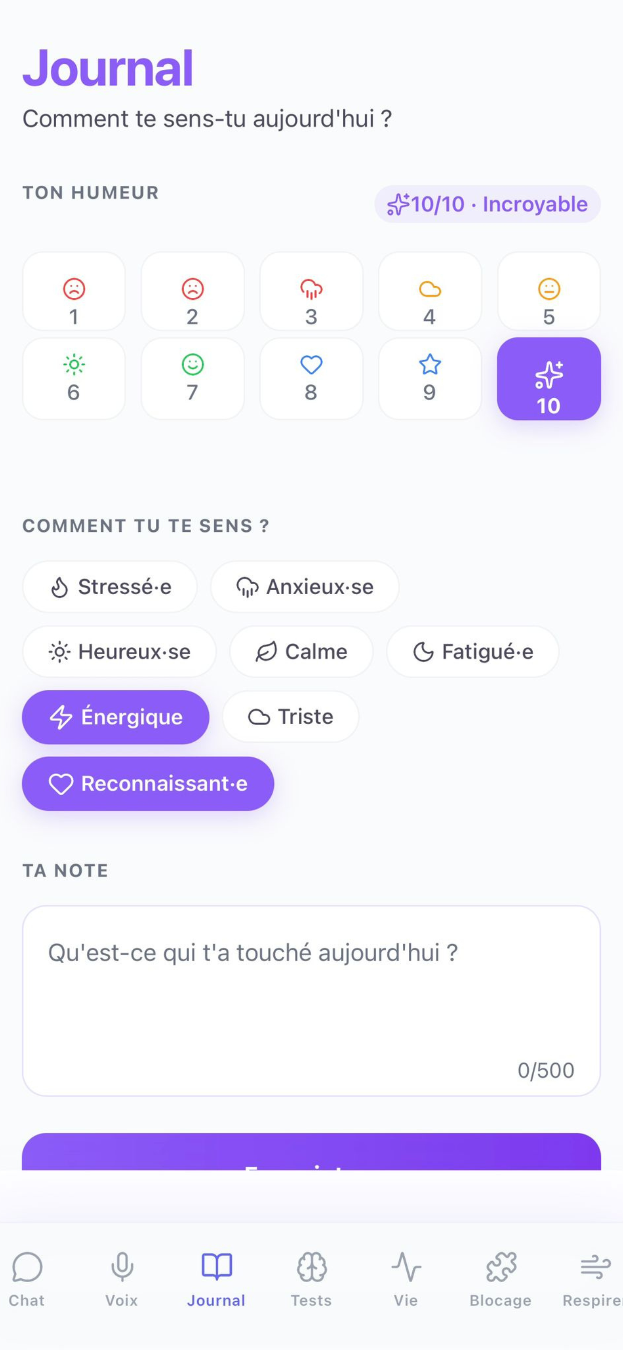 Serenity Mind - Screenshot 3 showing product features and functionality