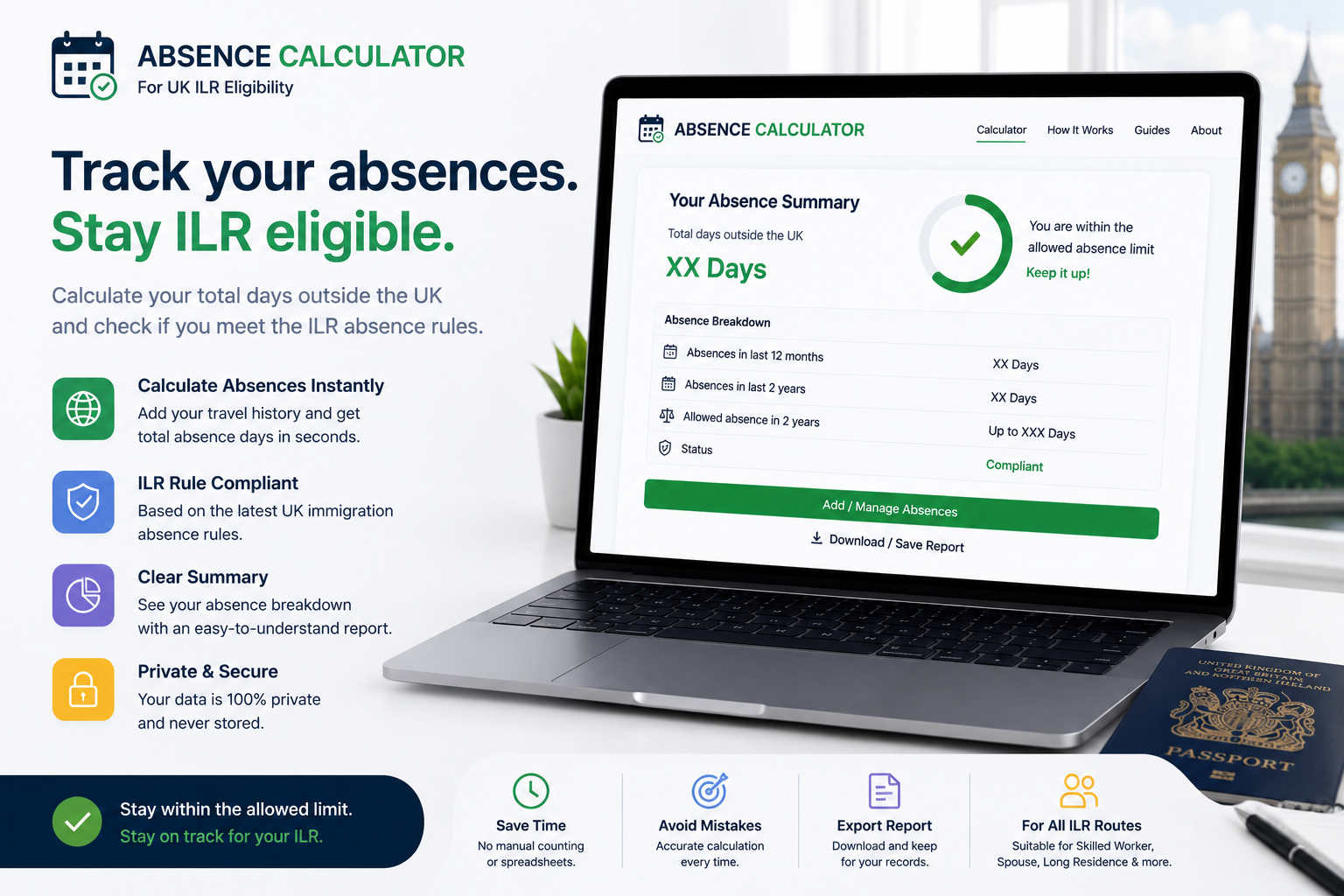 Indefinite Leave to Remain Calculator UK gallery image