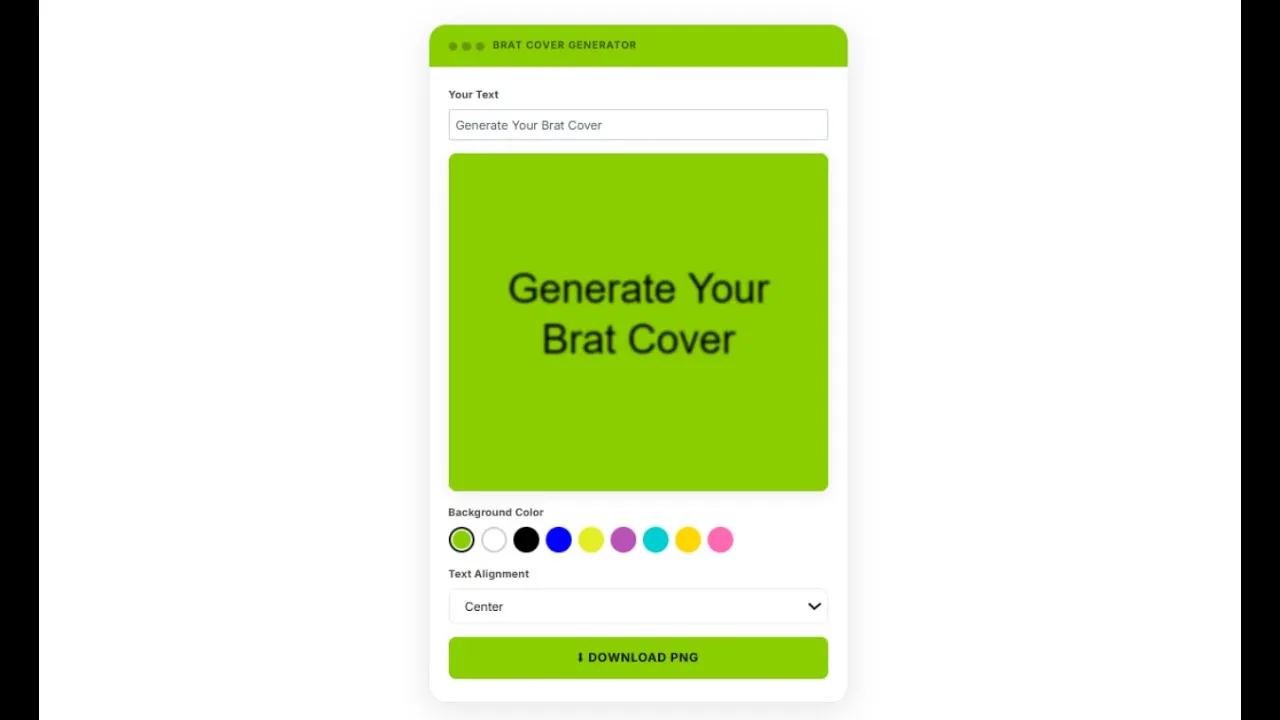 Brat Generator gallery image