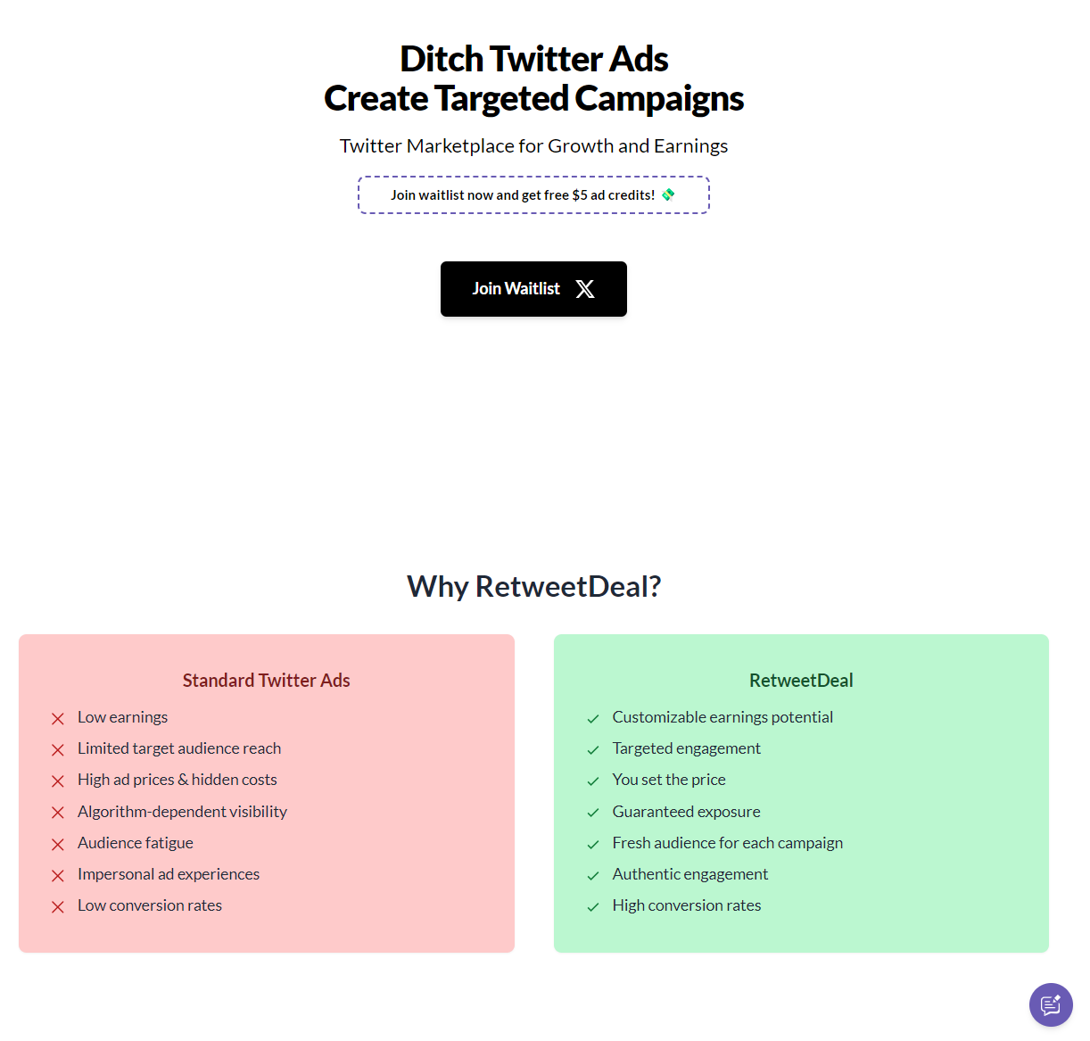 retweetdeal - 広告のためのリツイートマーケットプレイスメディア1