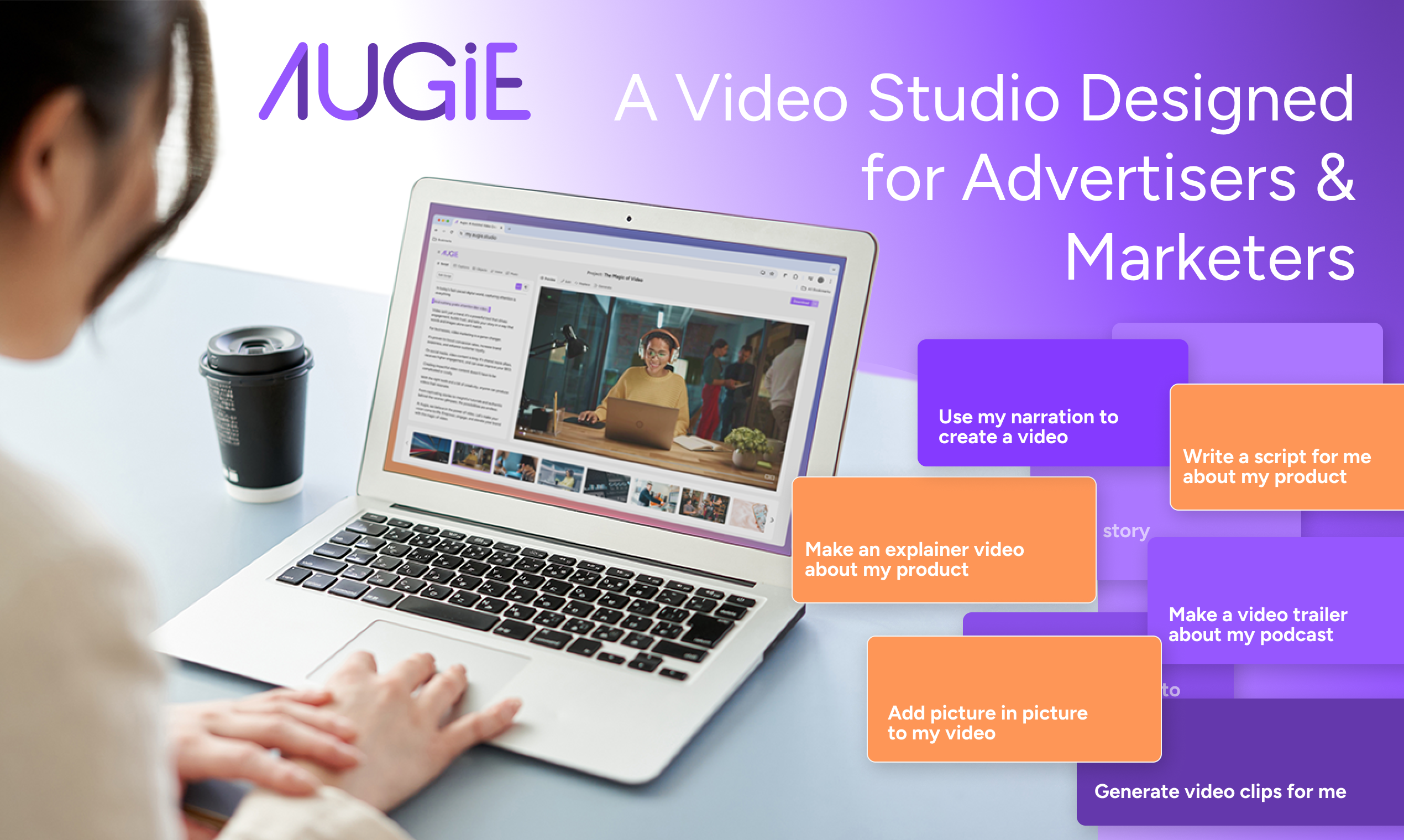 startuptile Augie Studio-Making video creation accessible and intuitive for everyone