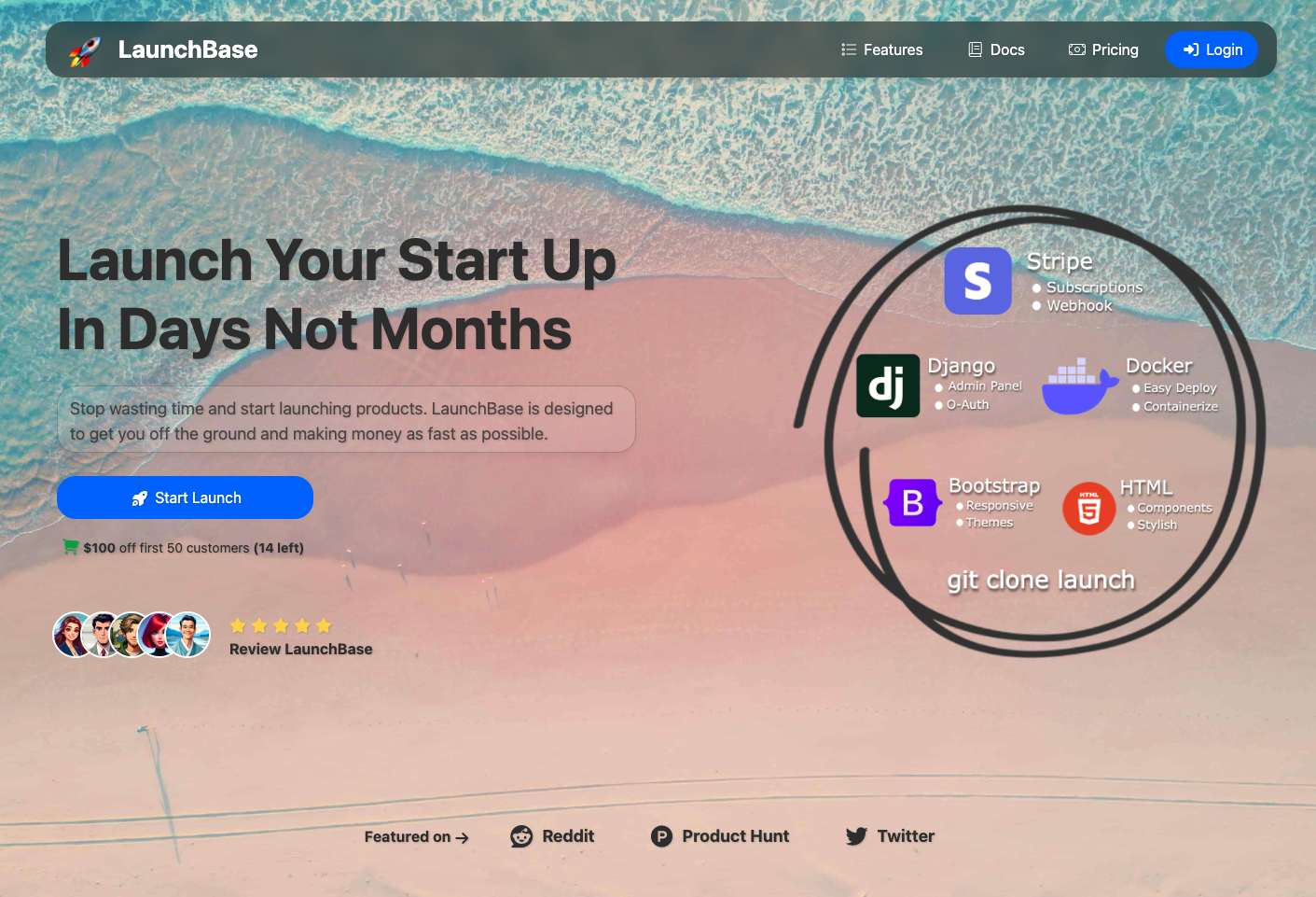 LaunchBase gallery image