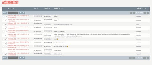Live Chat Platform via Twilio SMS gallery image