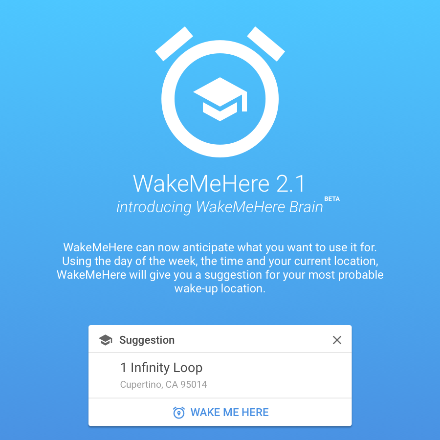 WakeMeHere Image