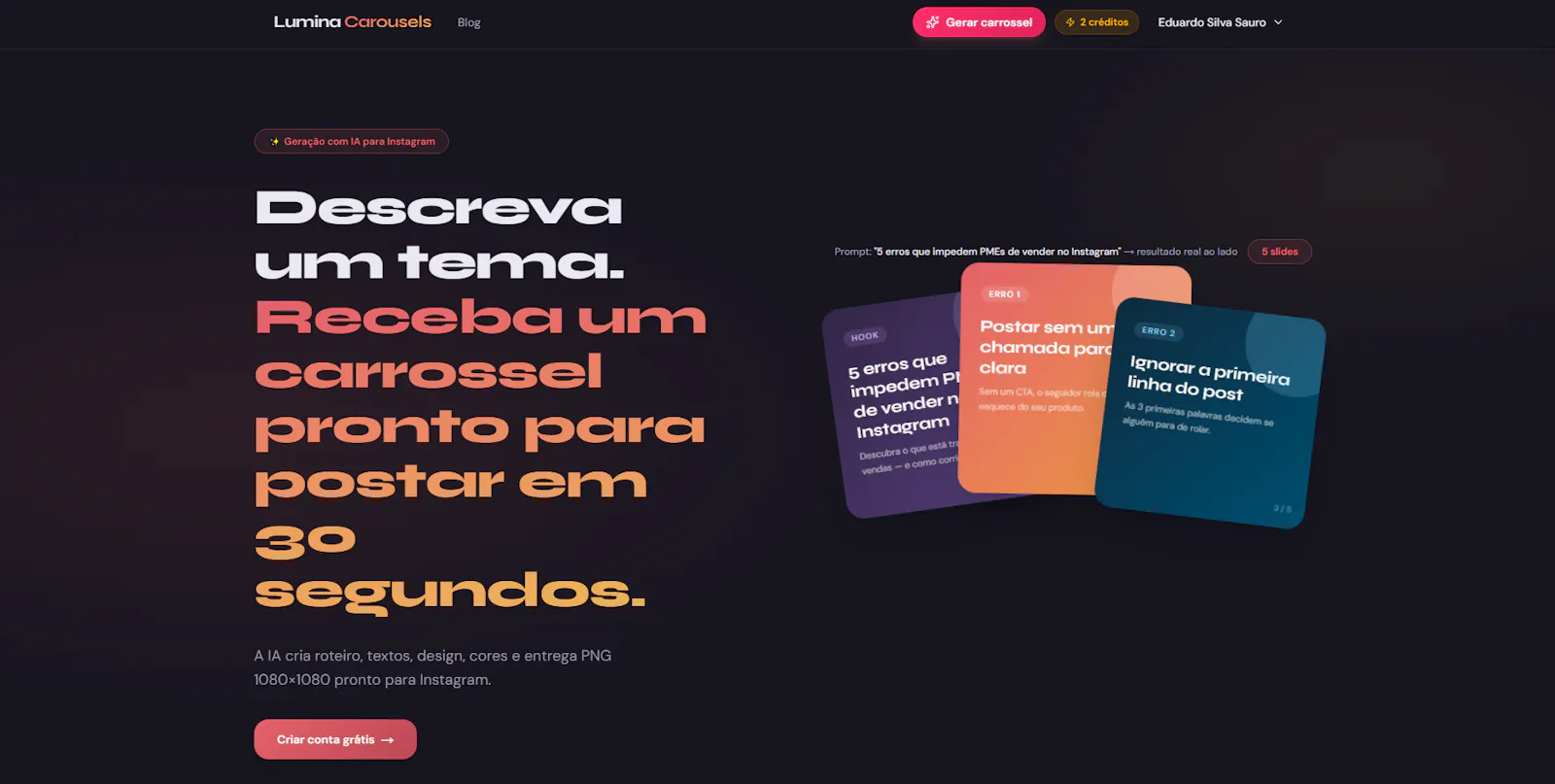 Lumina Carousels screenshot 2