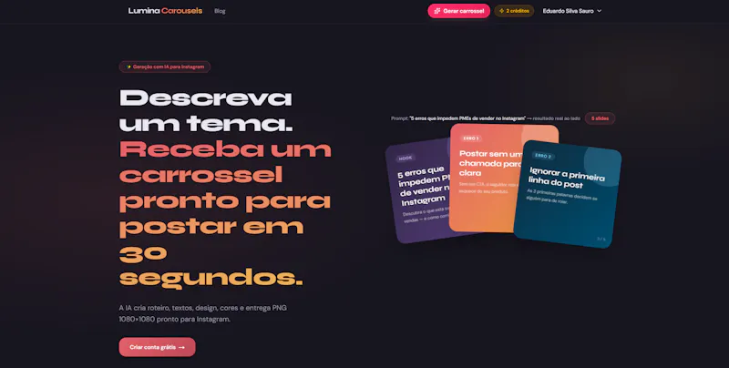 Lumina Carousels screenshot 2