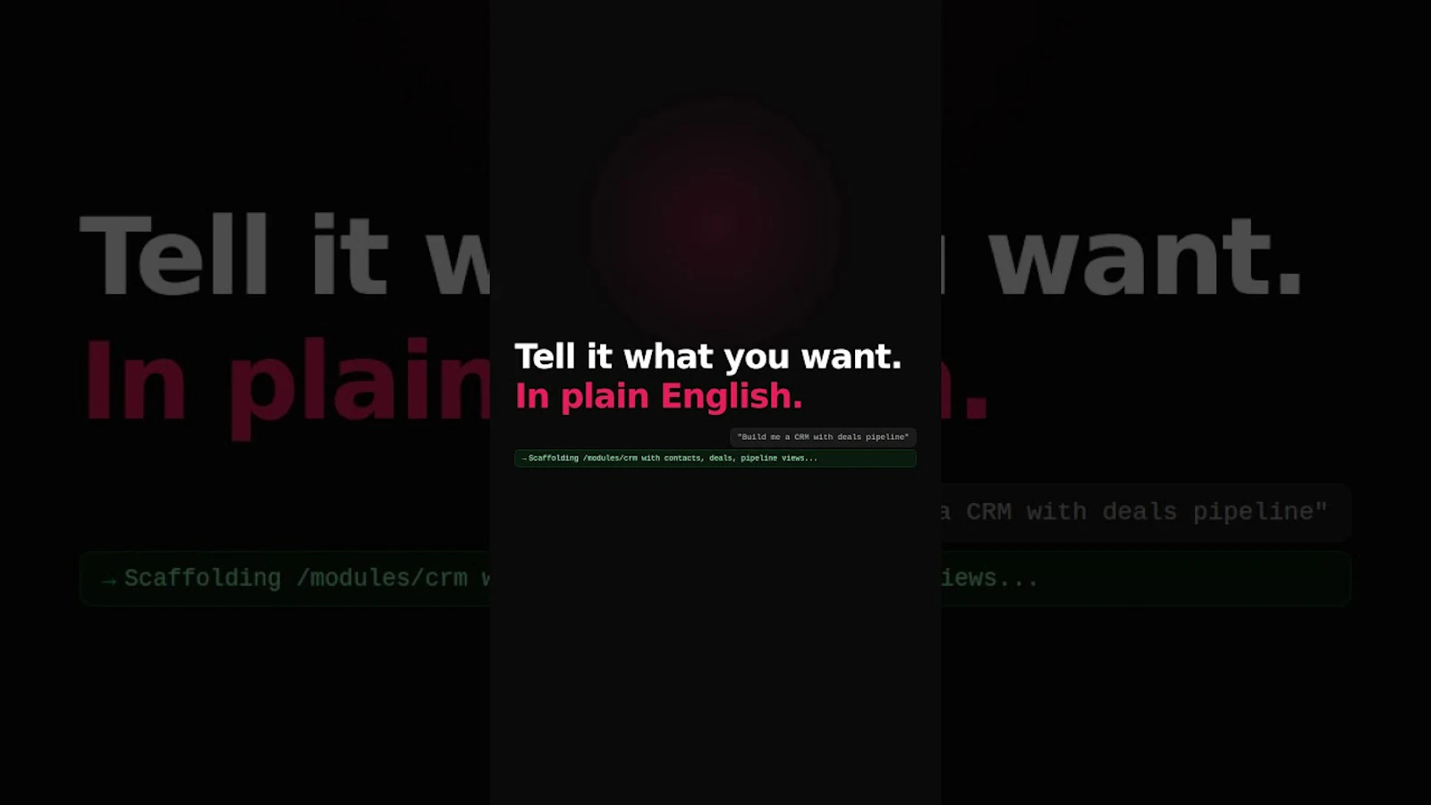 Self Evolving Software Template screenshot 1 (video preview)