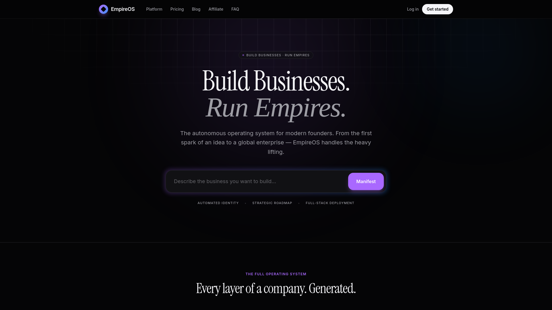 EmpireOS —Build Businesses. Run Empires. gallery image