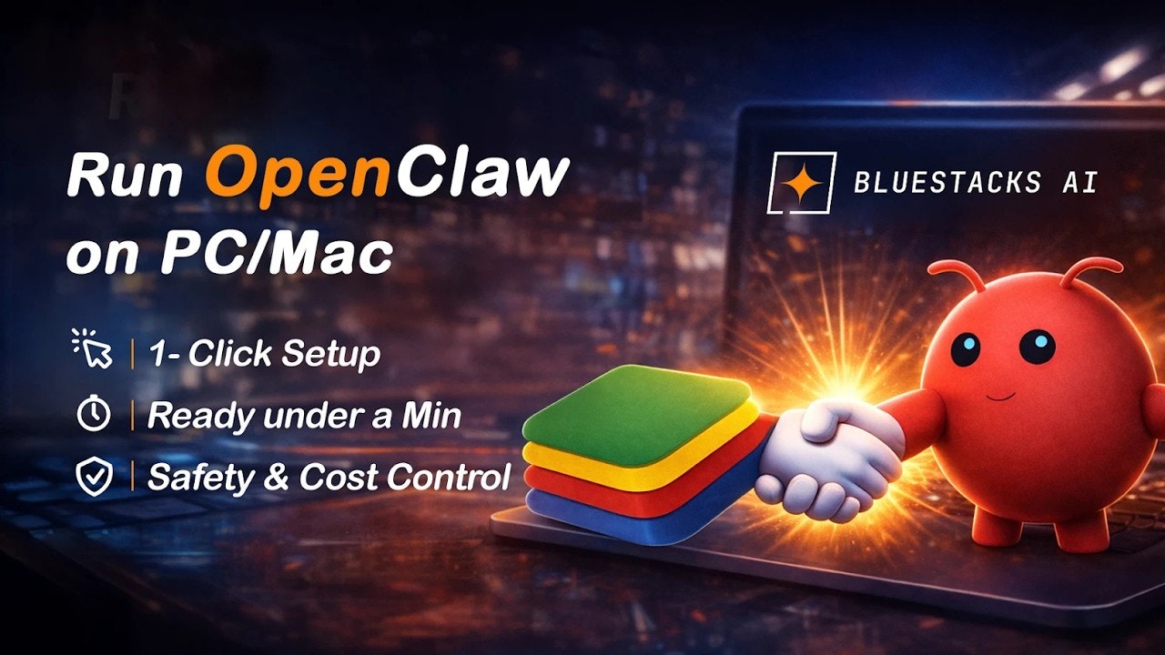 BlueStacks AI: 1-Click OpenClaw for PC gallery image