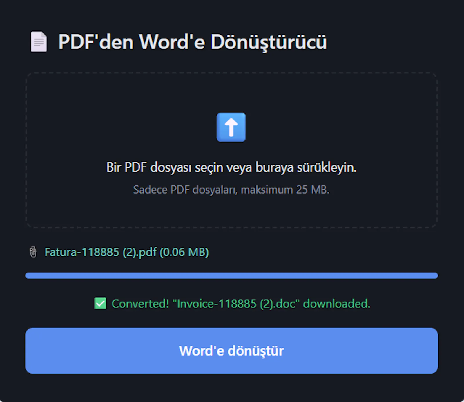 PDF to Word Converter screenshot 5