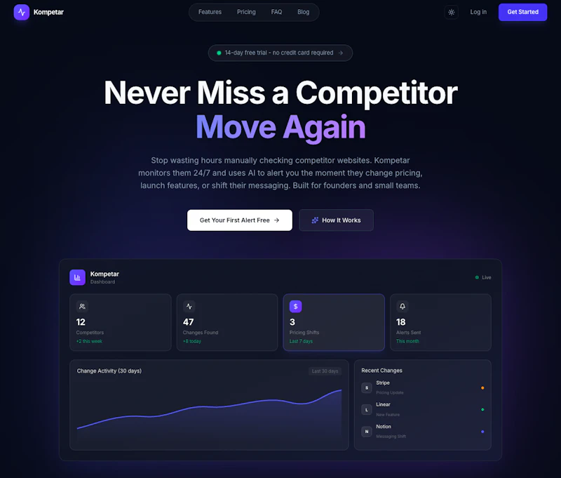 Kompetar screenshot 1