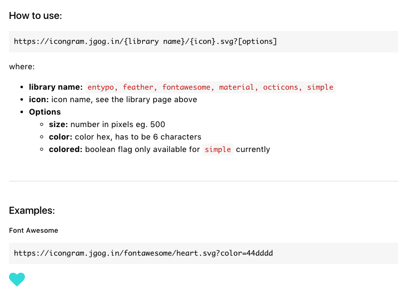 Icongram gallery image