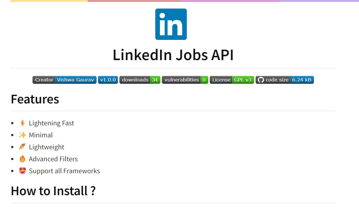 LinkedIn Jobs API media 1