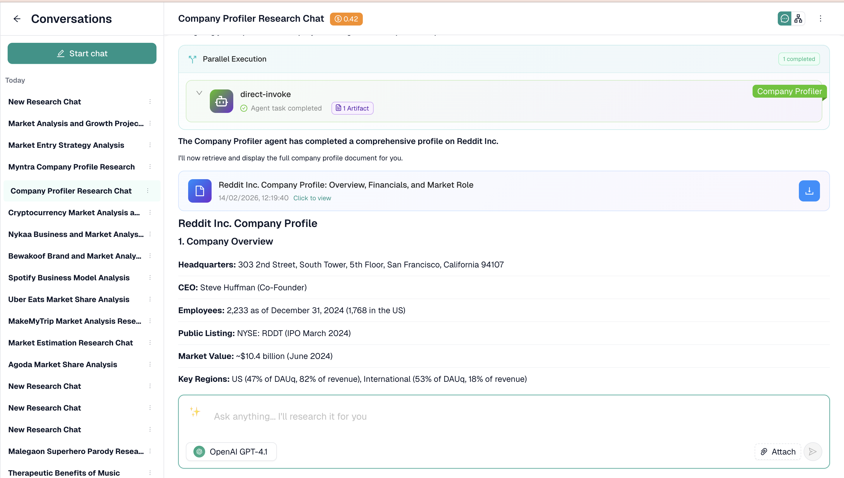Knowdeep.ai - Screenshot 4 showing product features and functionality