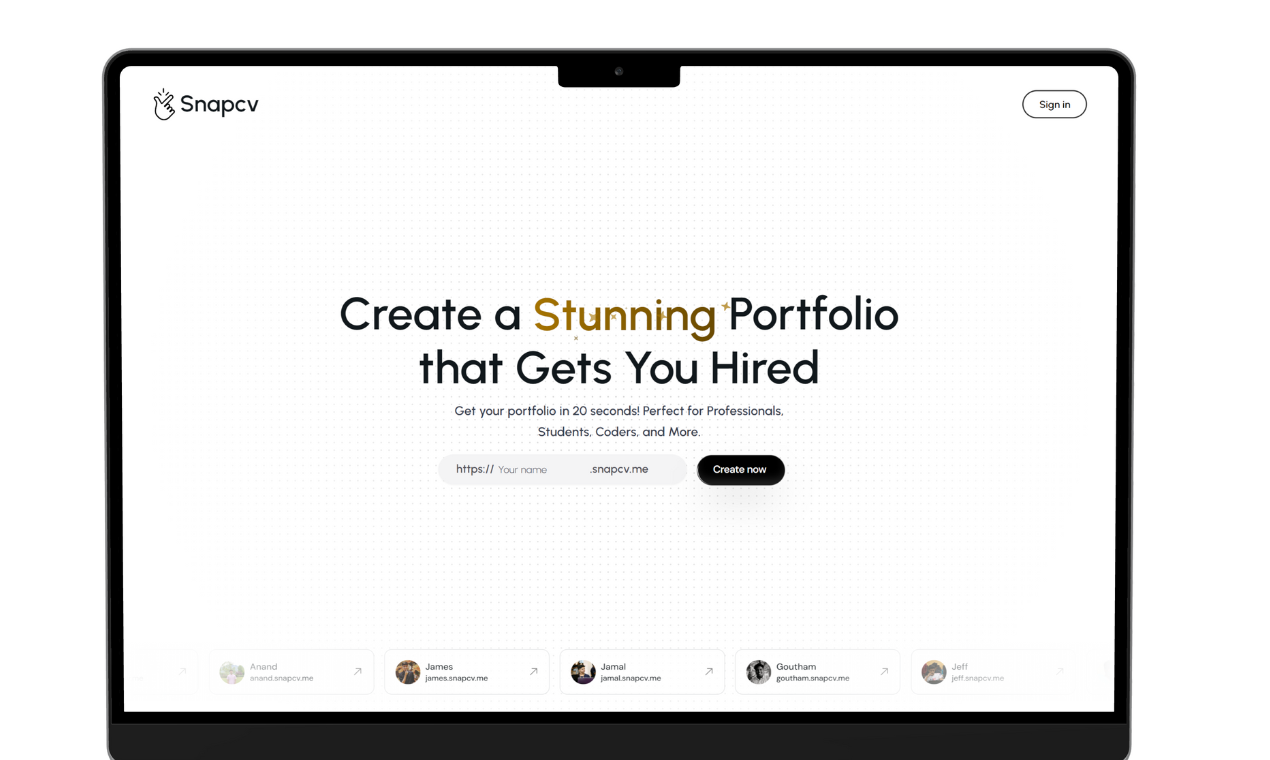 snapcv media 1