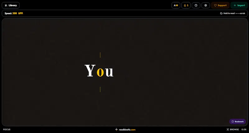 ReadKinetic screenshot 2