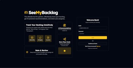 SeeMyBacklog gallery image