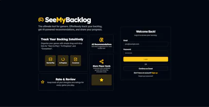 SeeMyBacklog gallery image