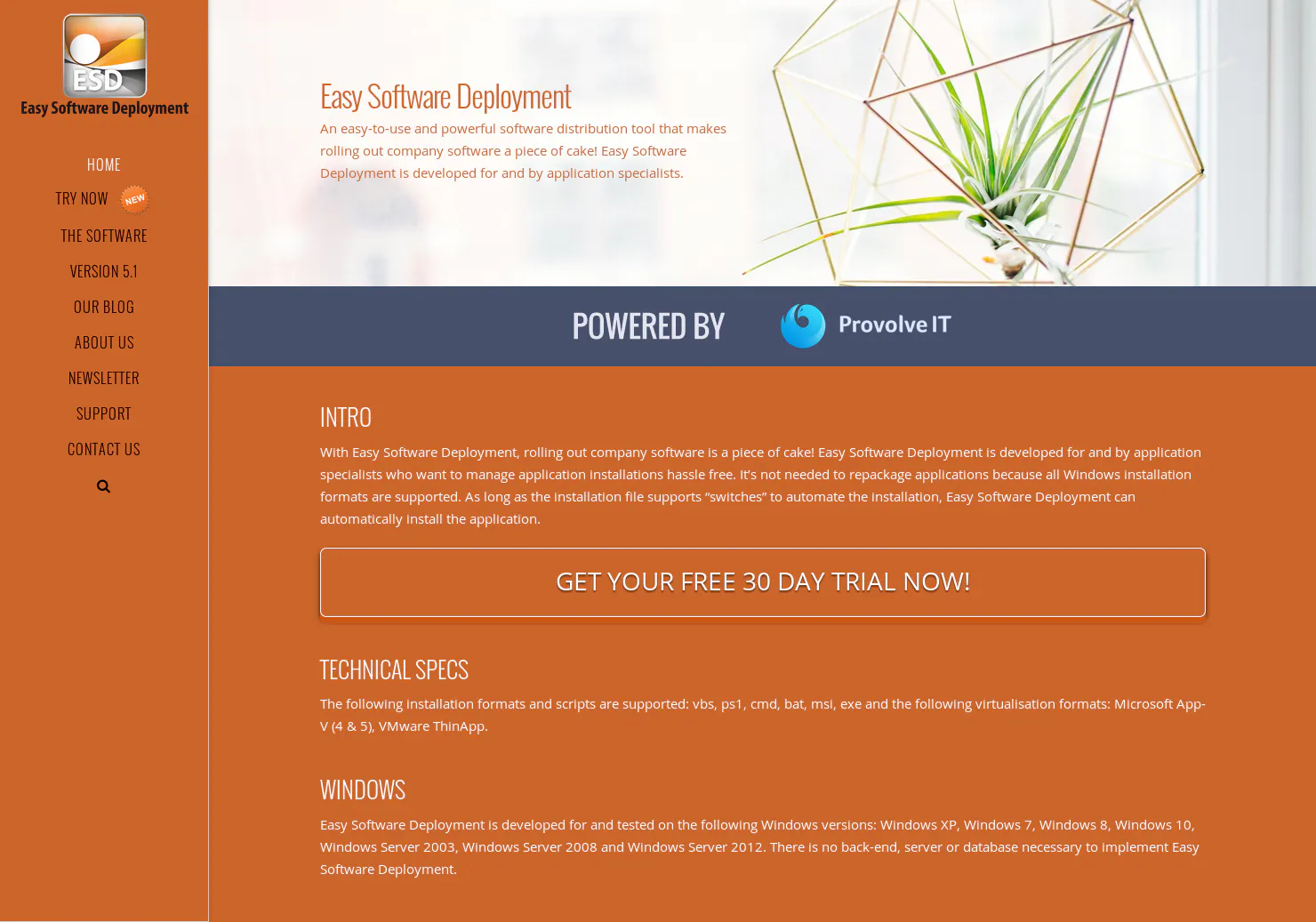 Easy Software Deployment