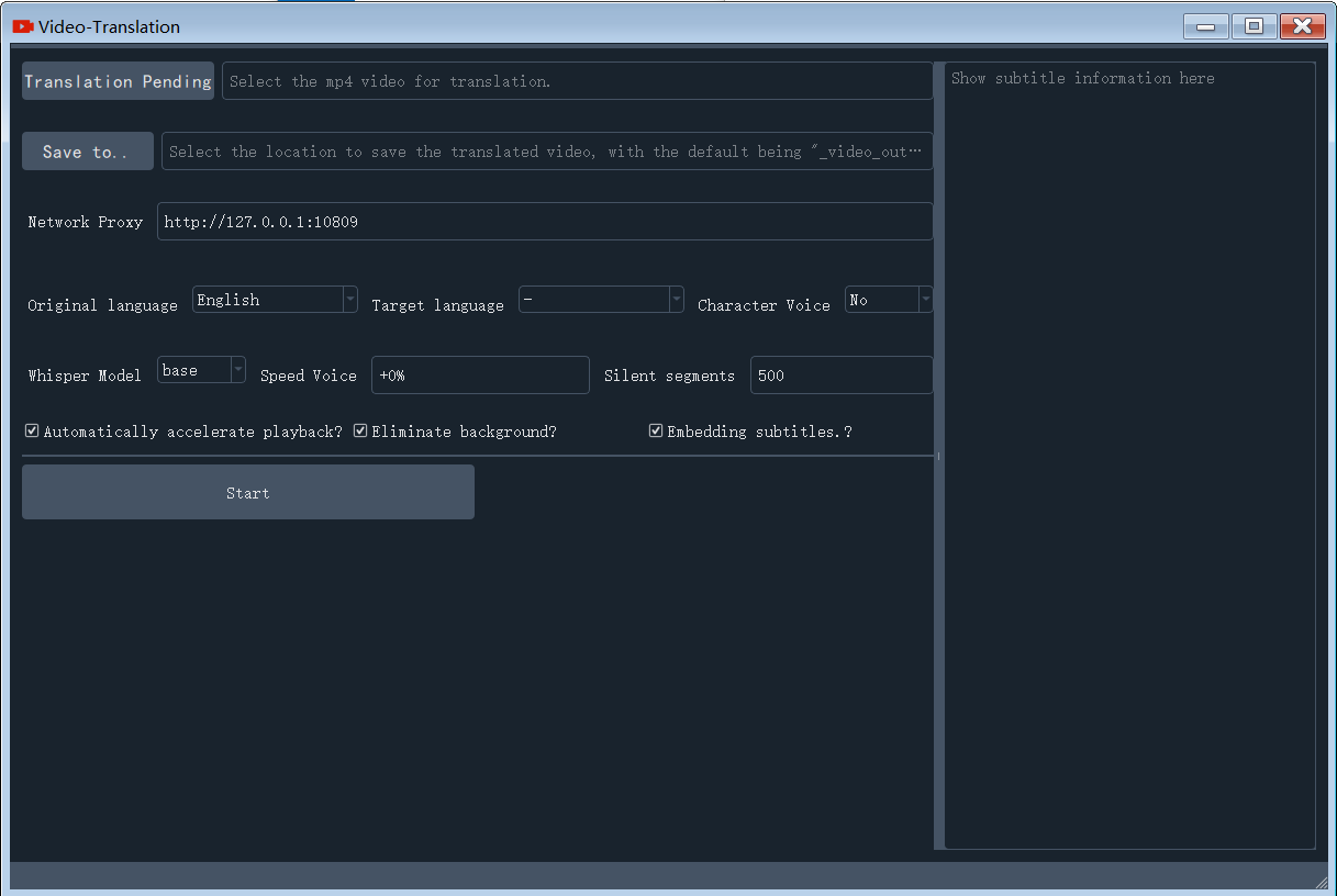 Translation of the video
