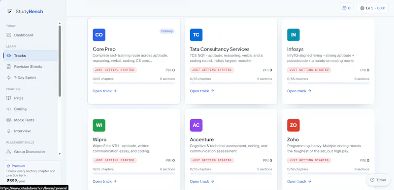 StudyBench screenshot 3