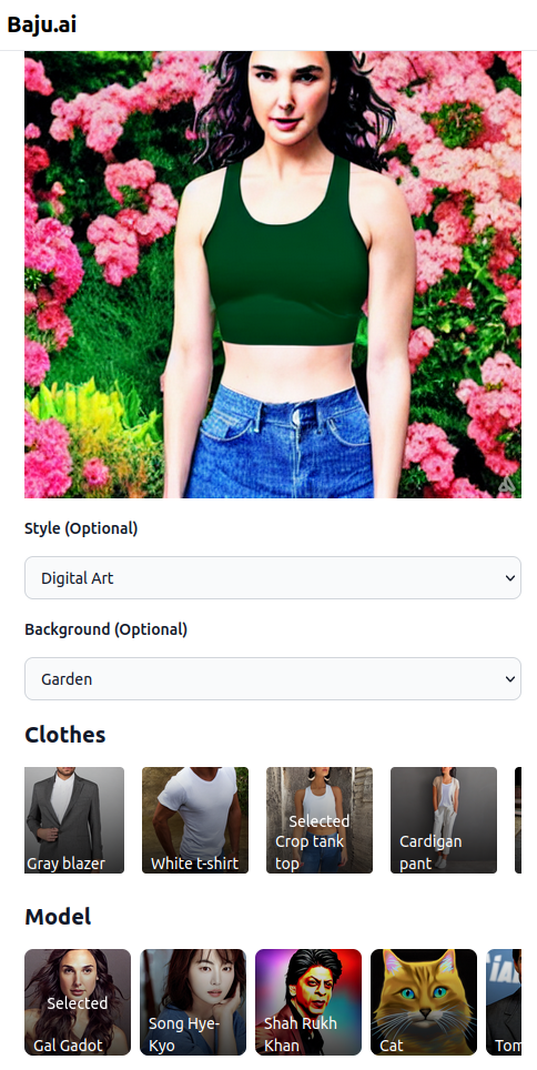 Baju.ai media 1