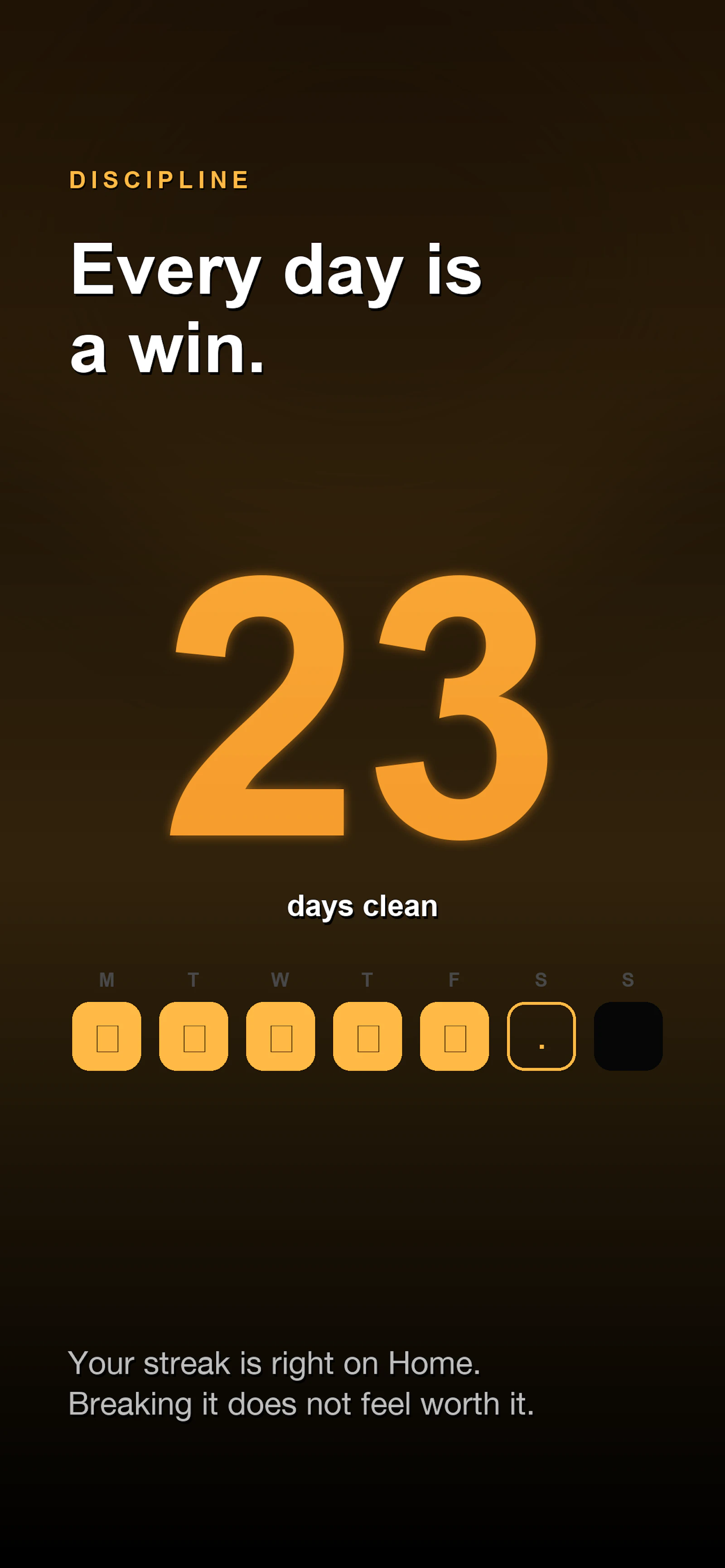NotToday: No Spend & Habit Tracker screenshot 1