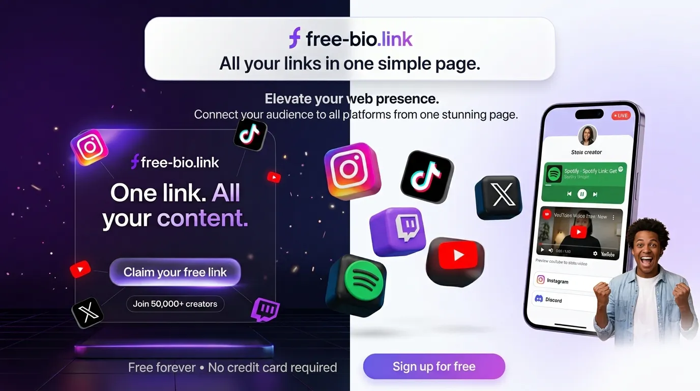 The Best Free Link in Bio Tool gallery image